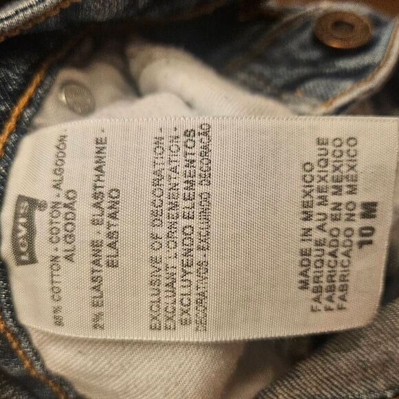 Levi's Mid Rise Skinny Jeans: Size 10; Classic Comfy Chic Effortless Essential - Picture 6 of 6